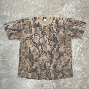 Camisa de Colección Años 90 Natural Gear Para Hombres 2XL EE. UU. Camuflada Bolsillo de Puntada Única Años 90 AOP - Imagen 1 de 12