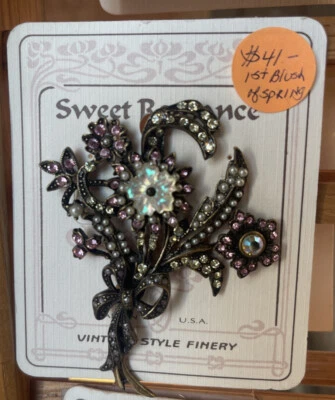 Sweet Romance弹簧刷别针 — 第 1/2 张图片