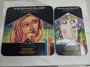 Lápices de colores Prismacolor Premier usados 48/24 unidades EXCELENTE ESTADO (64) - Imagen 1 de 9
