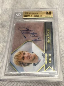 Press Pass Showcase, Gold /124 Nick Foles Rc Auto ￼extremely rare ￼population 2 - Picture 1 of 5