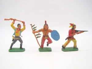 NESTLE - CLAIRET - STARLUX - 3 FIGURINES FARWEST - 1/32 - ANCIEN - - Picture 1 of 4