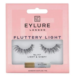 Eylure London Fluttery Light False Lashes mit Kleber Kleber Light Wispy Nr. 170 - Bild 1 von 2