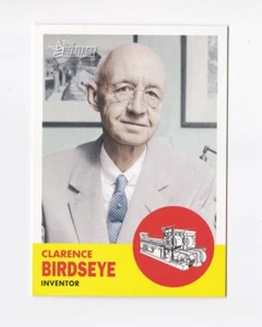 Clarence Birdseye Inventor 2009 Topps American Heritage #49 - Imagen 1 de 2