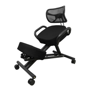 Ergonomic Kneeling Chair Office Home Knee Seat Back Stretch Posture Correcting - Picture 1 of 18
