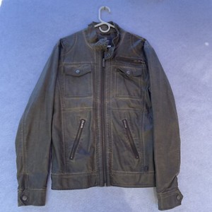 Buffalo Motorcycle Jacket Brown Coats 