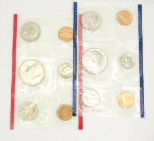 1985 P D US Mint Denver Philadelphia originale plastica anno di nascita senza busta COA - Foto 1 di 5