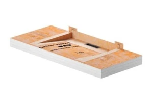 Kit de unidad de tocador de diseñador prefabricado para fregadero de tabla Kerdi azulejable - Imagen 1 de 8