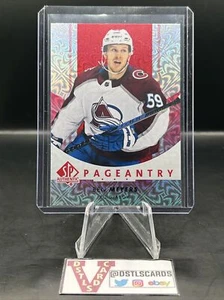 22/23 SP Authentic - BEN MEYERS ROOKIE PAGEANTRY RED #P-82 Colorado Avalanche - Picture 1 of 3