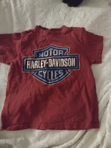 Harley Davidson Motorcycle T-shirt Size 4t - Picture 1 of 4