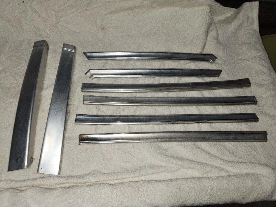 1964 1965 Pontiac Tempest 4 двери анодированная дверь и B стойка отделки - Изображение 1 из 1