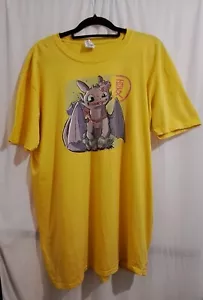 Sommer T-Shirt ohne Zahn gelb Größe Xtra Large - Bild 1 von 6
