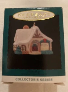 Hat Shop 1994 Miniatur 7th Old English Village Series Hallmark Ornament Neu Box - Bild 1 von 8