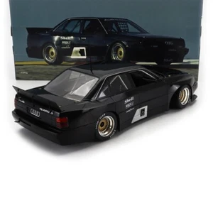 1987 AUDI 200 QUATTRO TEAM AUDI SPORT TEST CAR MATTE BLACK 1:18 SCALE - Picture 1 of 7
