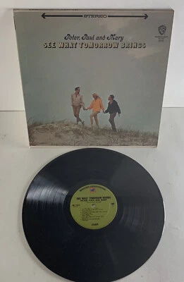 *Peter, Paul And Mary ‎– See What Tomorrow Brings  Vinyl LP Stereo 1615 - Image 1 of 4