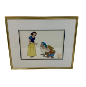 Walt Disney Snow White Limited Edition Serigraph Cel 1937 Art CoA Seven Dwarfs - Picture 1 of 14