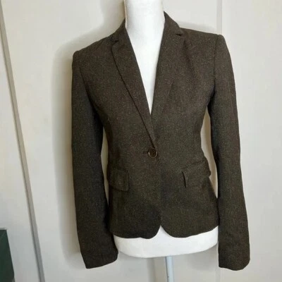 Womens Studio M Terra Wood Brown blazer 2 - Image 1 of 4