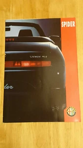 1995 Alfa Romeo Spider Brochure - Picture 1 of 1
