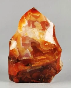 RARE Natural flame Red Carnelian agate Crystal Freeform from Madagascar - Picture 1 of 12