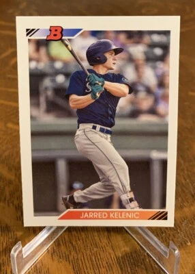 2020 Bowman Heritage Prospect #BHP-94 Jarred Kelenic Seattle Mariners - Image 1 of 4