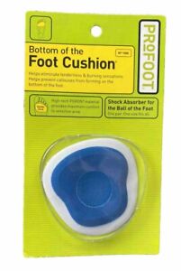 Profoot Bottom Of The Foot Cushion  One Heel Cushion New - Package Opened