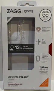 Funda ZAGG Gear4 Crystal Palace D3O protección contra impactos Samsung Galaxy S22 - transparente - Imagen 1 de 6