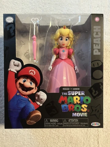 Jakks Pacific 2023 Nintendo Illumination Super Mario Bros Movie Princess Peach Cover