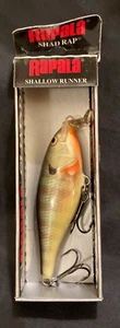 Rapala Shadrap Shallow Runner Bluegill Wood Fishing Lure Hardbait EUC - Picture 1 of 5