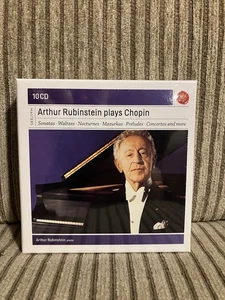 Arthur Rubinstein Plays Chopin 10 CD Set New Sealed 2010 Sony Sonatas Waltzes  - Picture 1 of 3