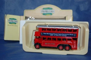 Lledo Ltd Edition Diecast Model - 1931 AEC Renown Bus - West Bromwich Police 883 - Foto 1 di 12