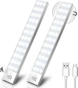 OUILA LUCE LED CON SENSORE DI MOVIMENTO 36 LED 4 MODALITÀ 1000MAH ARMADIO GUARDA - Foto 1 di 6