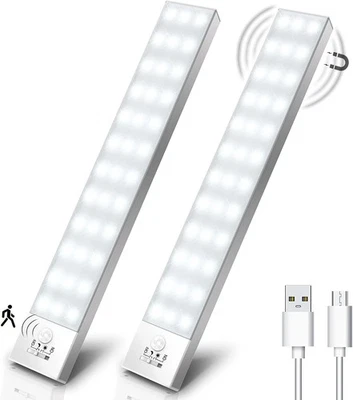 OUILA LUCE LED CON SENSORE DI MOVIMENTO 36 LED 4 MODALITÀ 1000MAH ARMADIO GUARDA - Immagine 1 di 4