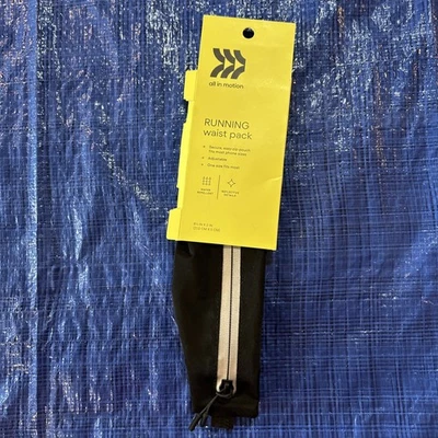 Waist Pack Running All In Motion™ Black Recycled Polyester Fanny Pouch 1 SZ - Image 1 of 4