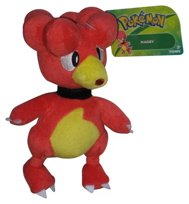 Pokemon Magby (2022) Tomy Juguete De Peluche De 8 Pulgadas - Imagen 1 de 2