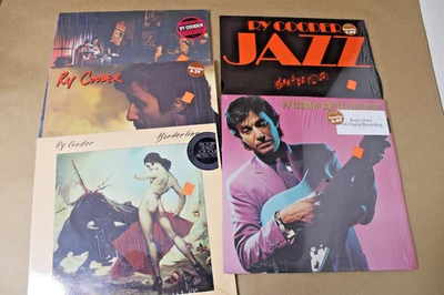 5 Records Collection, Ry Cooder, Slide Guitar Genius, Pristine Vinyl - Image 1 of 2