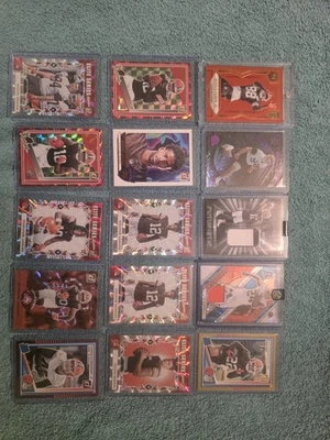 Lot of Panini Browns Football Card Lot 14 Browns RC's And 1 Jersey Patch Card - Image 1 of 4