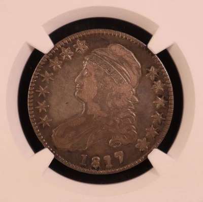 1817 Capped Bust Half Dollar O.112a - NGC VF25 - Gorgeous Original! Better Date! - Image 1 of 4