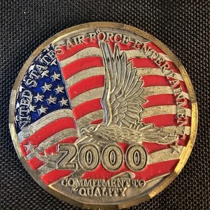 Moneda Tops In Blue US Air Force Entertainment Challenge 2000 - Imagen 1 de 8