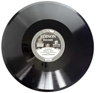 Edison Diamond Disc Record 52465 (ELECTRIC) - Charles Harrison - Sonny Boy - Image 1 of 2