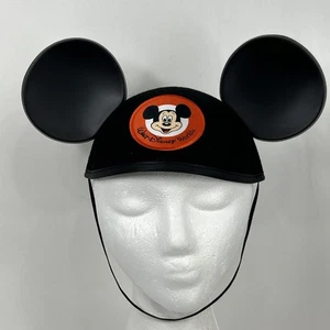 Walt Disney World Mickey Mouse Black Felt Hat Ears Disney Parks Patch - Picture 1 of 6