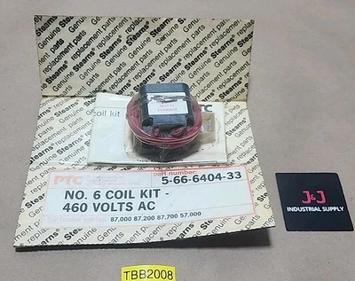*NEW SEALED SURPLUS* Stearns 5-66-6404-33 No. 6 Brake Coil Kit 460Vac + Warranty - Image 1 of 3