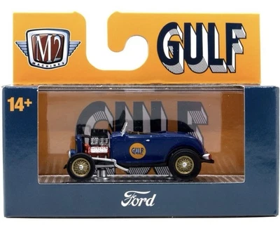 M2 MACHINES 1932 FORD ROADSTER GULF AUTO THENTICS R103 - Image 1 of 2