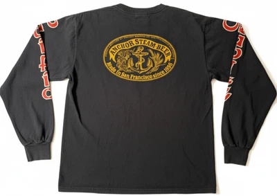 CAMISA MANGA LARGA HOMBRE: Anchor Steam Beer Pacific Crest Brewery Gravedad MEDIANA Foto 1 de 3