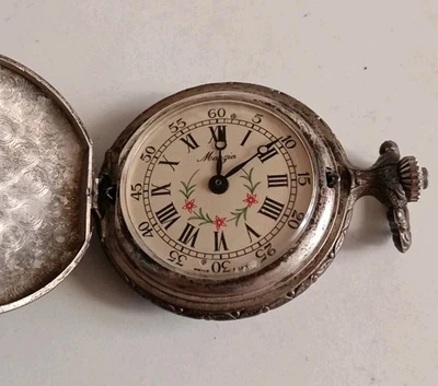 Orologio da taschino FUNZIONANTE MARZIA (Vintage Antico Antiquariato Cipolla)  - Immagine 1 di 4