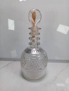 Decantador vintage Tiffany & Co SEAGRAM 1776 con tapón pegatinas y etiquetas originales - Imagen 1 de 5