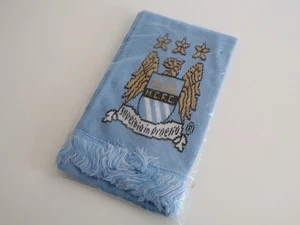 Nueva bufanda de fútbol Manchester City FC azul hecha en Inglaterra Cityzens - Imagen 1 de 7