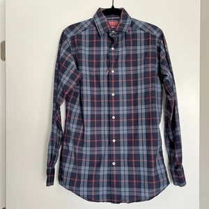 Daniel Cremieux NWT Classics Long Sleeve Cotton Plaid Shirt Small Slim Fit - Picture 1 of 8