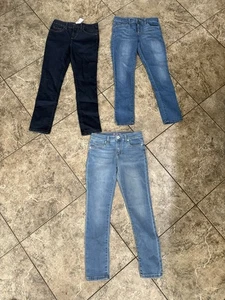 Girls Jeans Lot Skinny The Children’s Place TCP winter clothes size 10 - Picture 1 of 7