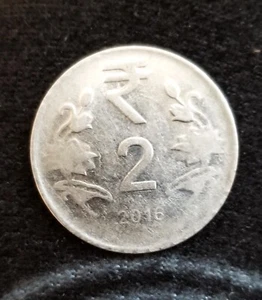 2 Rupees India 2016 coin - Picture 1 of 2