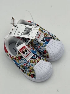 New Adidas Originals Little Boys Kids Shoes SUPERSTAR 360 I Size 5 1/2 K - Picture 1 of 4