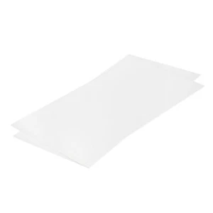 ABS Plastic Sheet 24 " x 12 " x 0.04 " ABS Styrene Sheets White 2 Pcs - Picture 1 of 5